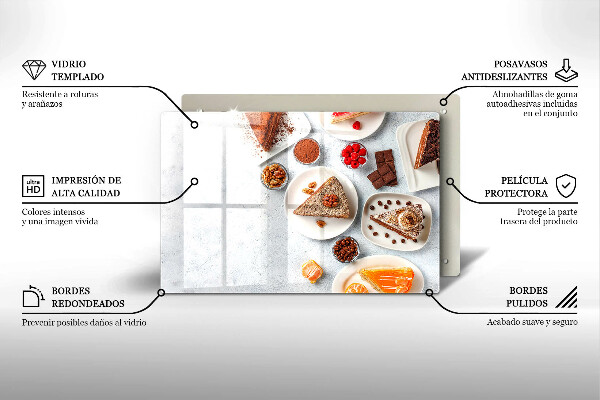 Tocător sticlă Dulceața tortului