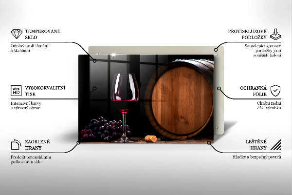 Tocător sticlă Pahar de vin butoi