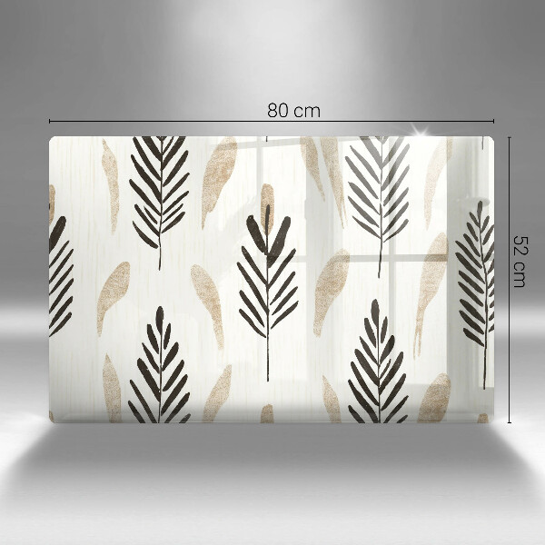 Tocător sticlă Plante Boho