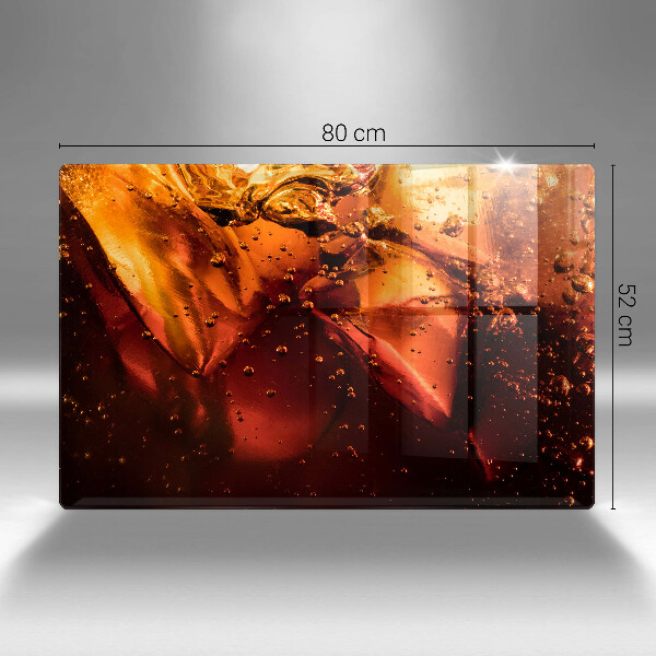 Tocător sticlă Băutură de cola cu gheață