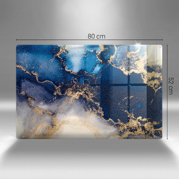 Tocător de bucătărie Abstracția din marmură