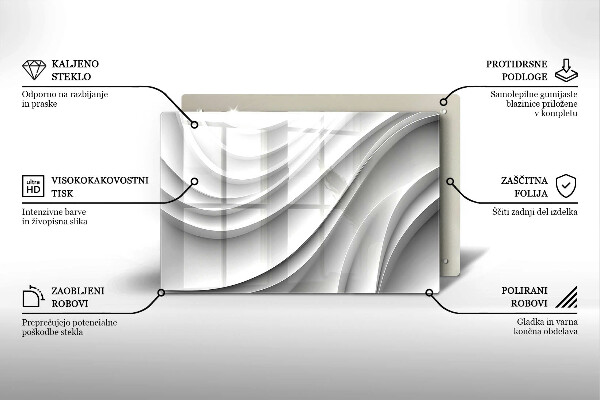 Tocător de bucătărie Linii geometrice