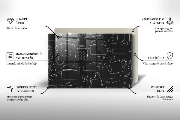 Tocător de bucătărie Accesorii de bucătărie din desene animate