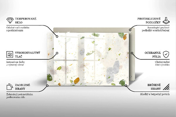 Tocător de bucătărie Frunze cazatoare