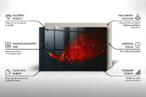 Tocător de bucătărie Ardei iute