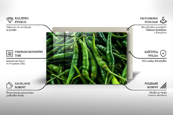 Tocător sticlă Păstăi de mazăre