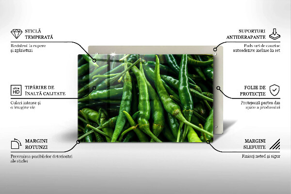 Tocător sticlă Păstăi de mazăre