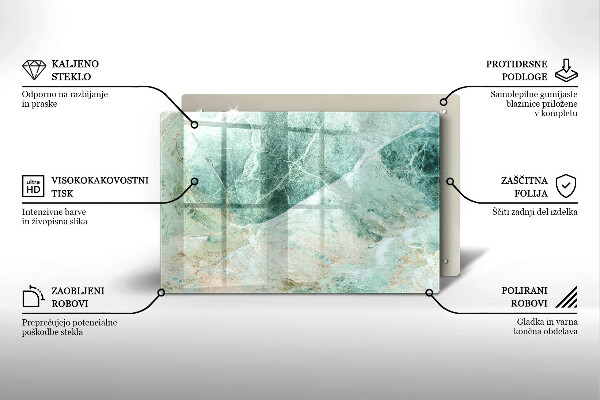 Tocător de bucătărie Structură de piatră