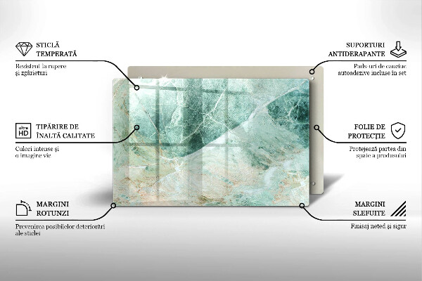 Tocător de bucătărie Structură de piatră