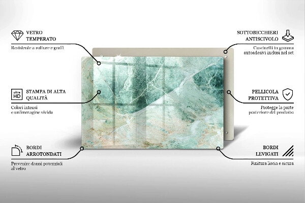 Tocător de bucătărie Structură de piatră