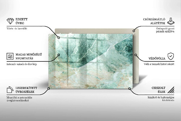 Tocător de bucătărie Structură de piatră