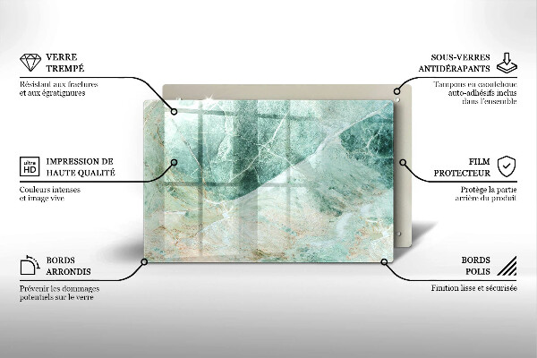 Tocător de bucătărie Structură de piatră
