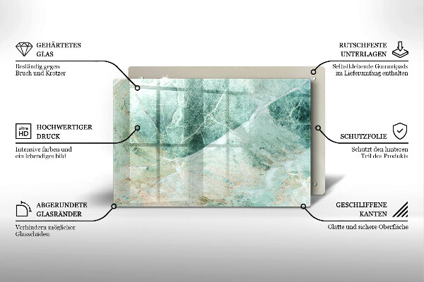 Tocător de bucătărie Structură de piatră