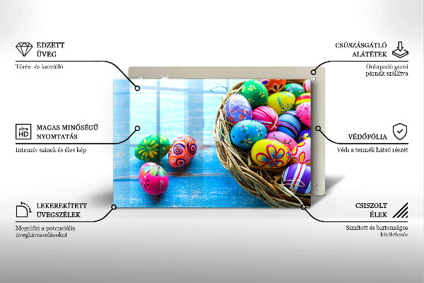 Tocător de bucătărie Ouă de Paște Ouă de Paște