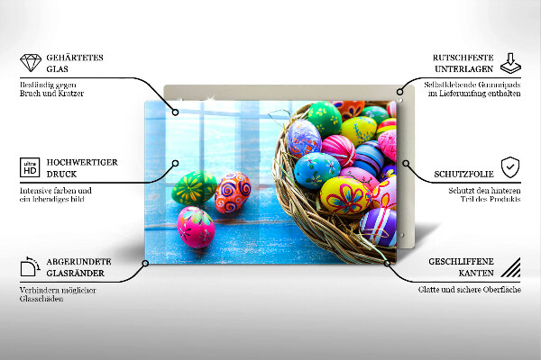Tocător de bucătărie Ouă de Paște Ouă de Paște