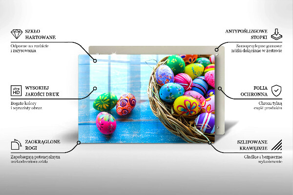 Tocător de bucătărie Ouă de Paște Ouă de Paște