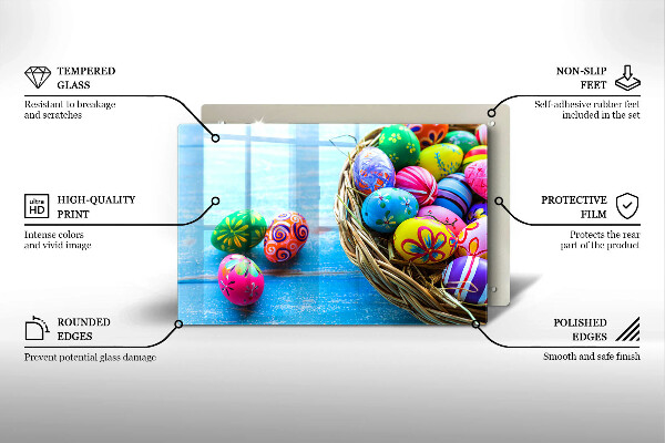 Tocător de bucătărie Ouă de Paște Ouă de Paște