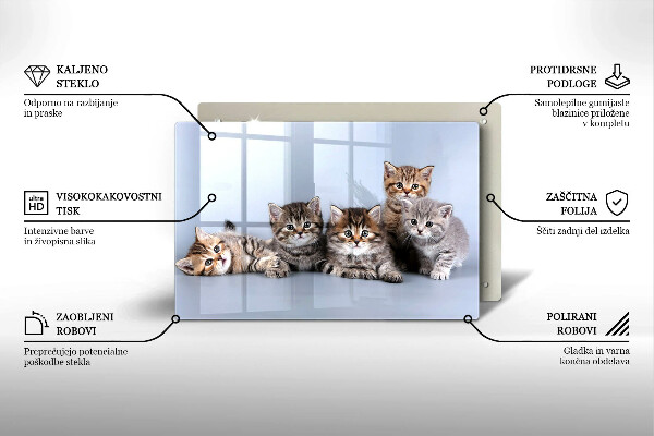 Tocător de bucătărie Pisicuțe dulci