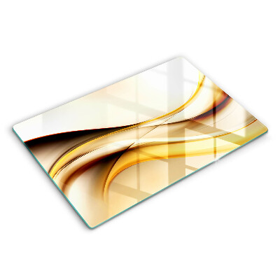 Tocător de bucătărie Linii de fum abstracte