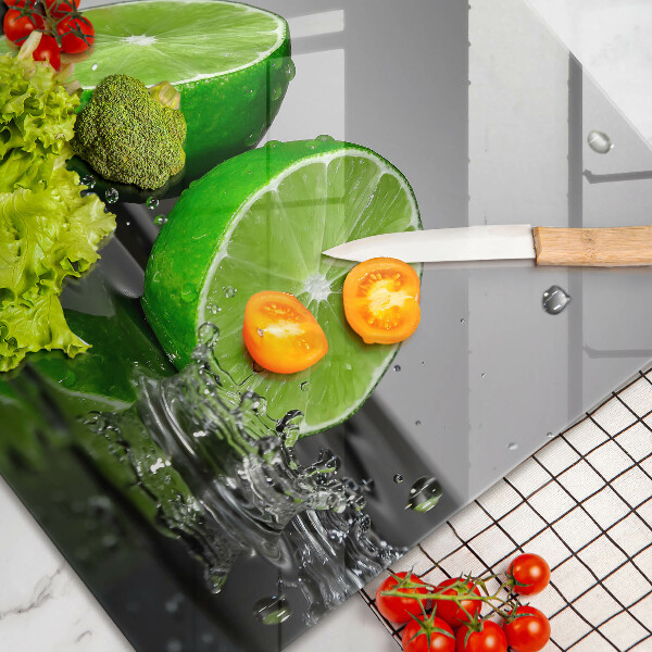 Tocător de bucătărie Lime suculente și apă