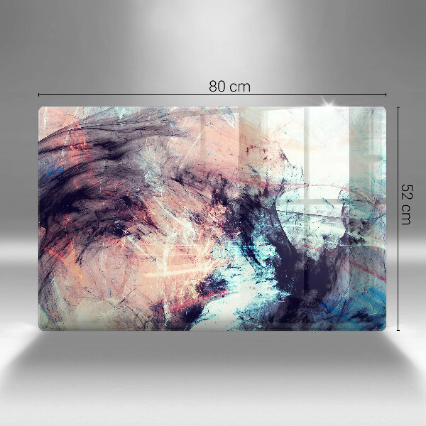 Tocător de bucătărie Abstracție pictată