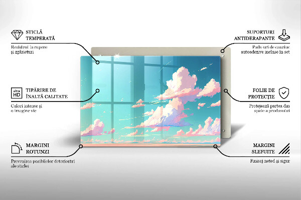 Tocător sticlă Raiul de basm
