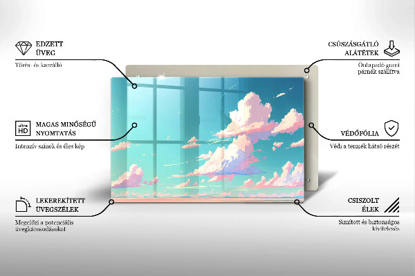 Tocător sticlă Raiul de basm