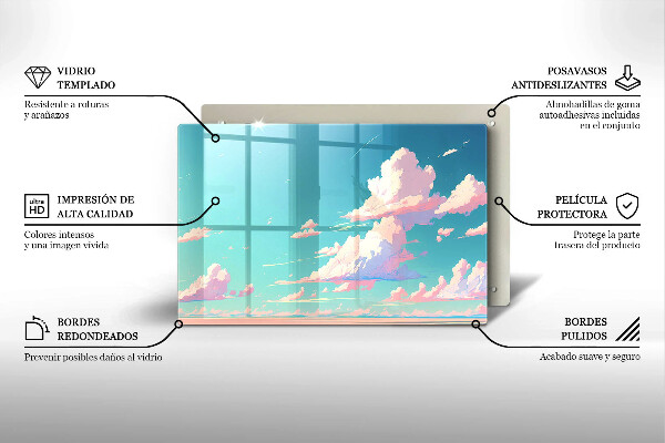 Tocător sticlă Raiul de basm