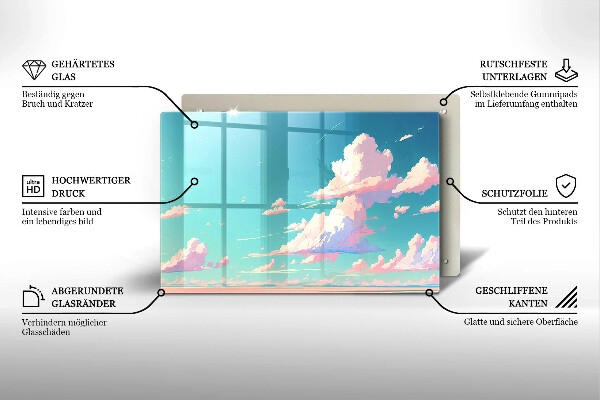 Tocător sticlă Raiul de basm