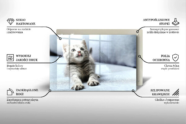 Tocător de bucătărie Pisicuță drăguță