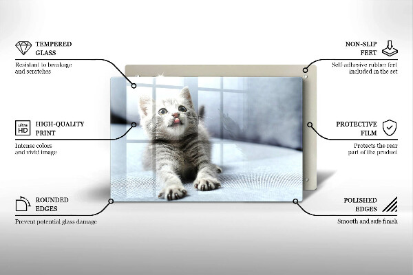 Tocător de bucătărie Pisicuță drăguță