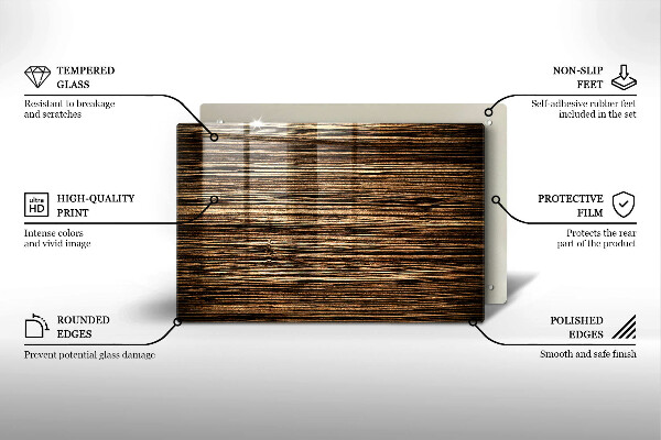 Tocător de bucătărie Textura lemnului