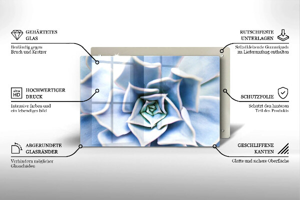 Tocător de bucătărie Planta de flori