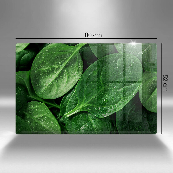 Tocător de bucătărie Frunze de busuioc