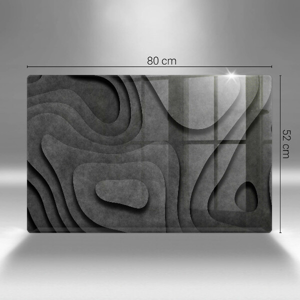Tocător de bucătărie Forme de piatră 3D