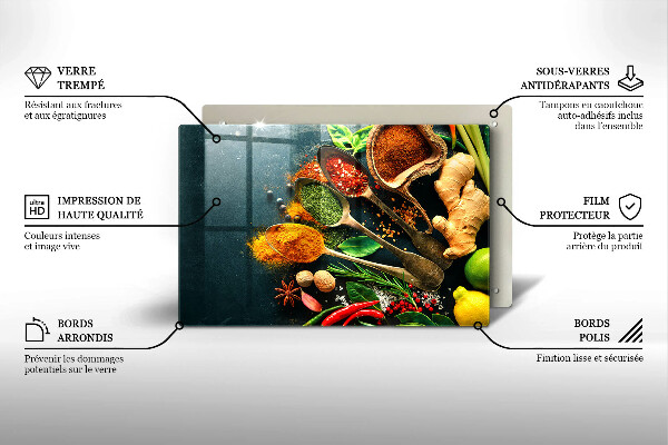 Tocător de bucătărie Linguri de condimente de bucătărie