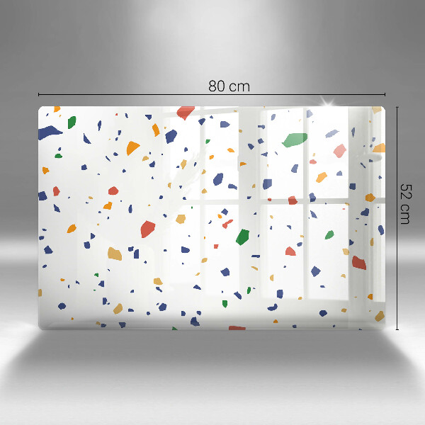 Tocător sticlă Gresie colorata