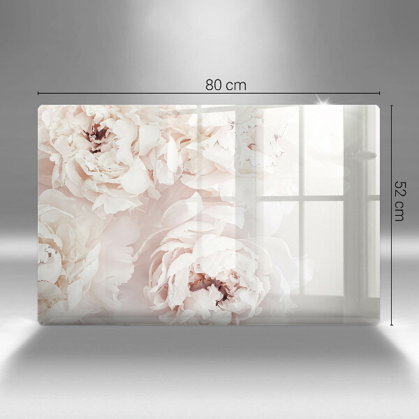 Tocător de bucătărie Bujori pastel