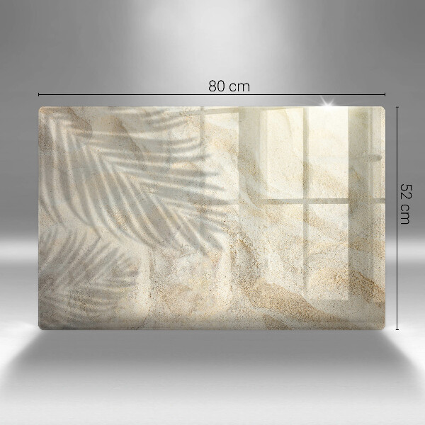 Tocător de bucătărie Frunze de palmier și nisip