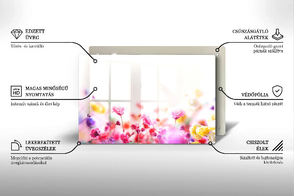 Tocător de bucătărie Lunca de flori