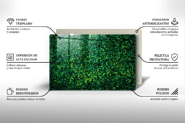 Tocător de bucătărie Planta cu frunze mici