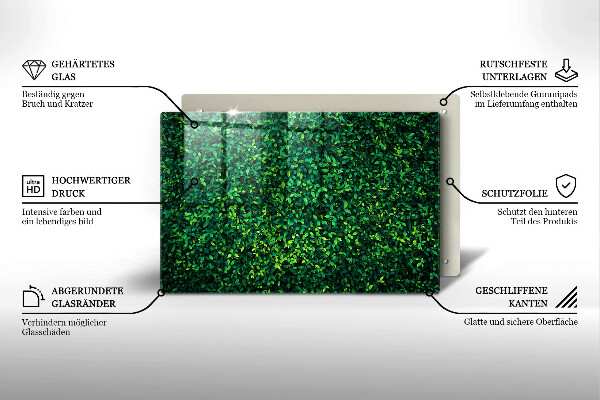 Tocător de bucătărie Planta cu frunze mici