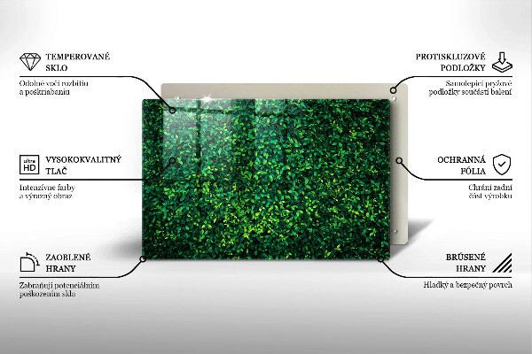 Tocător de bucătărie Planta cu frunze mici