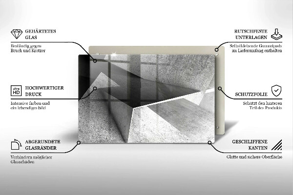 Tocător de bucătărie Abstracție concretă