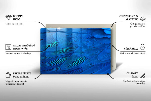 Tocător de bucătărie Pene de păsări