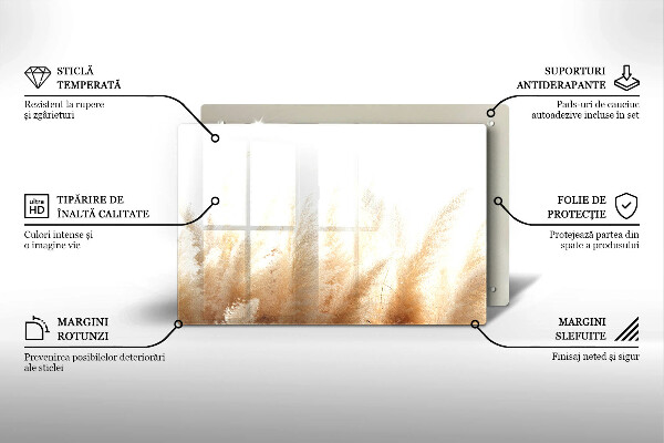Tocător de bucătărie Iarbă de pampas