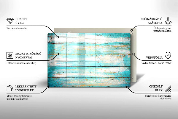 Tocător de bucătărie Scânduri de lemn de epocă