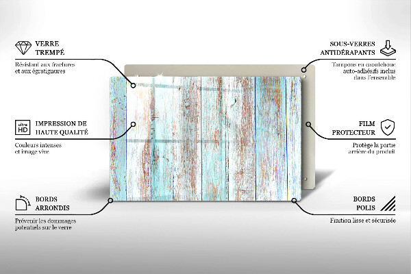 Tocător de bucătărie Placi vechi de epocă