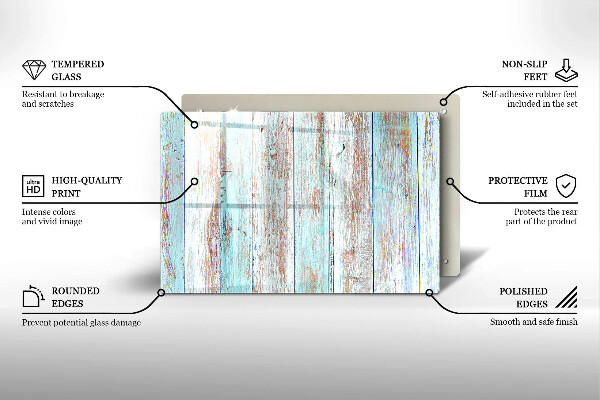 Tocător de bucătărie Placi vechi de epocă