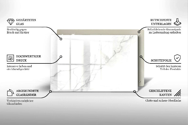 Tocător de bucătărie Fundal de piatră de marmură